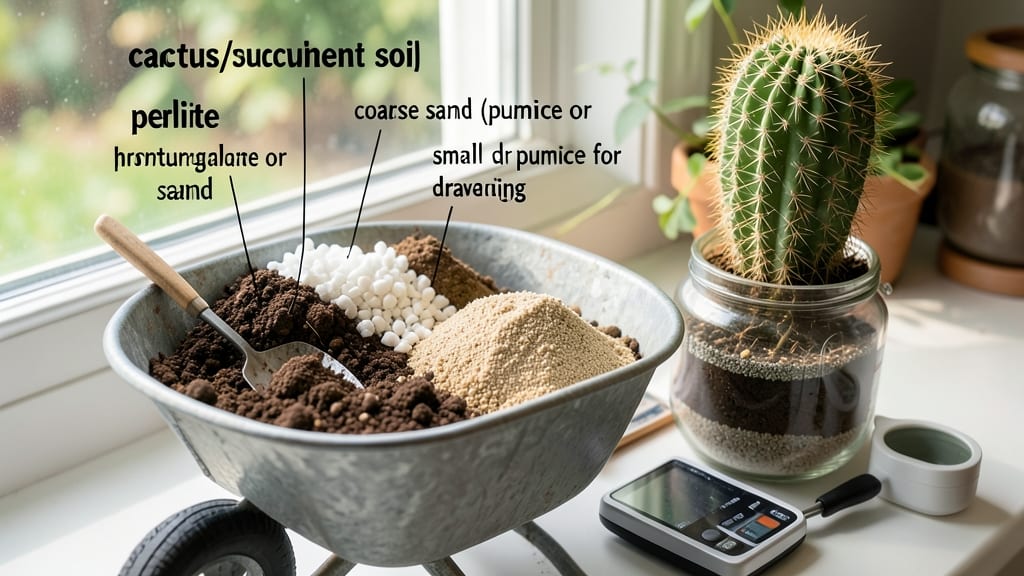 Cactus Soil Mix DIY: Air-Pocket Rich Blend for Thriving Succulents