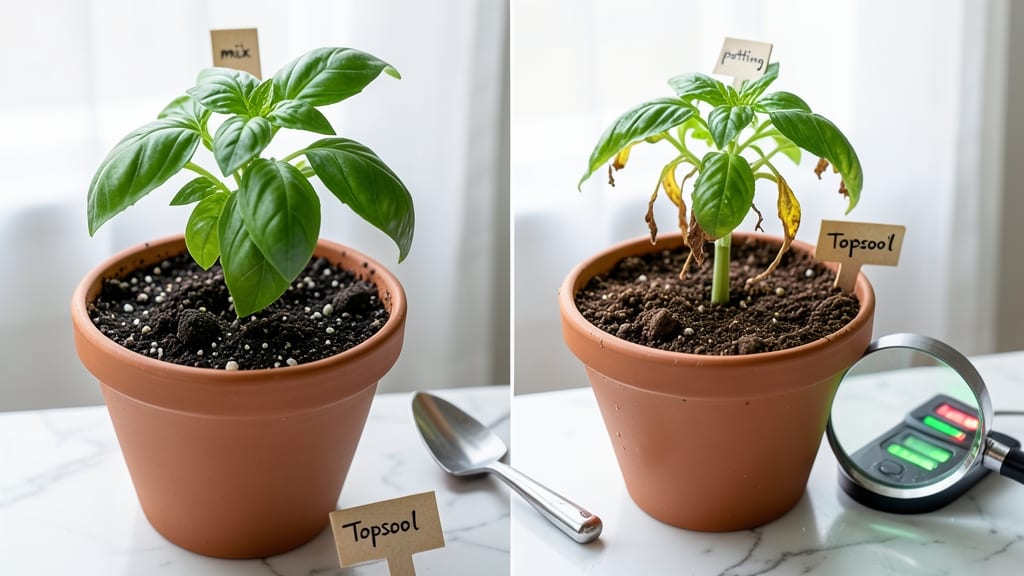 Can You Use Topsoil for Potting Soil: Plant Health Risks and Better Mixes