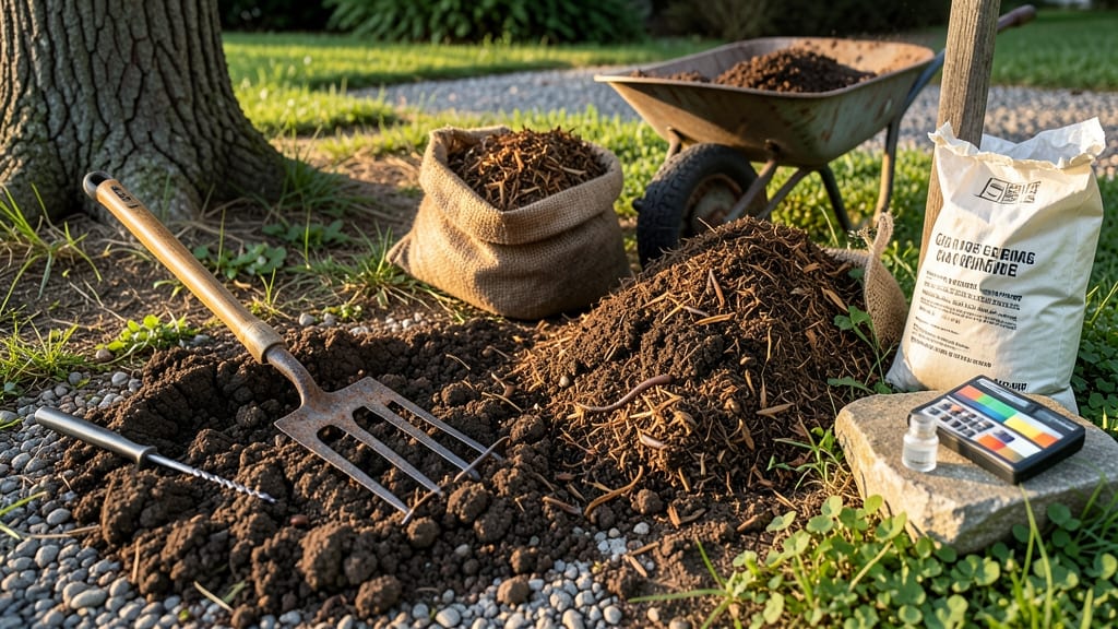 Compacted Soil Treatment: Root-Penetrating Revival in 3 Layers