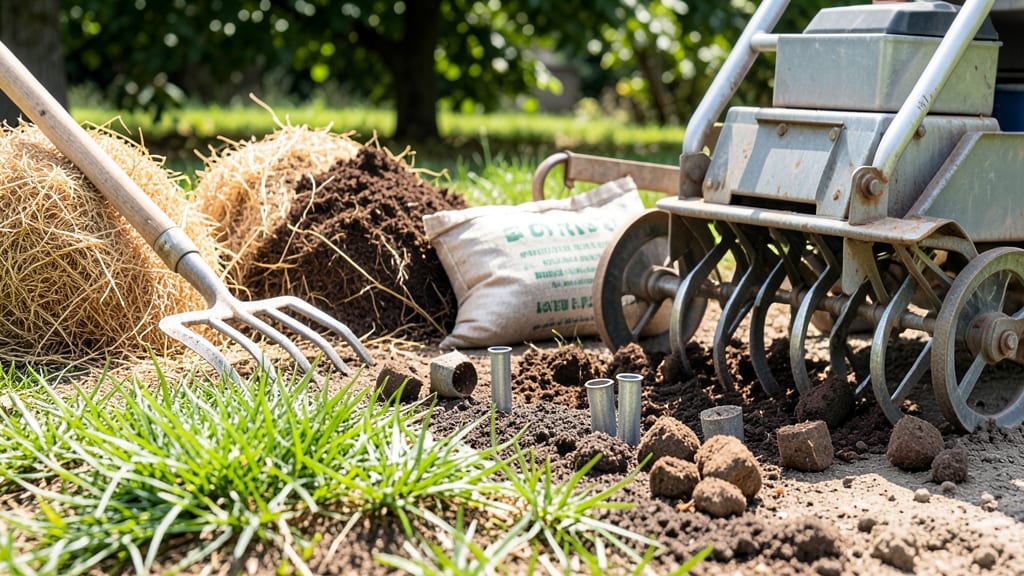 Soil Amendments for Aeration: Loose, Breathable Mix for Root Growth