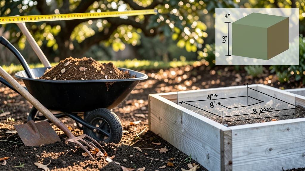 How Many Yards of Soil You Need: Calculator for Raised Beds and Square Foot Gardens
