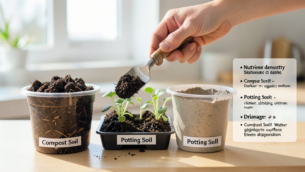 Compost Soil vs Potting Soil: Garden Success Secrets for Every Plant Type