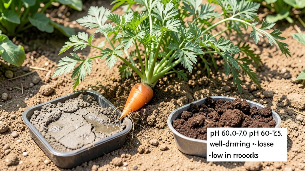 Soil Requirements for Carrots: Loose, Stone-Free Beds for Straight Roots