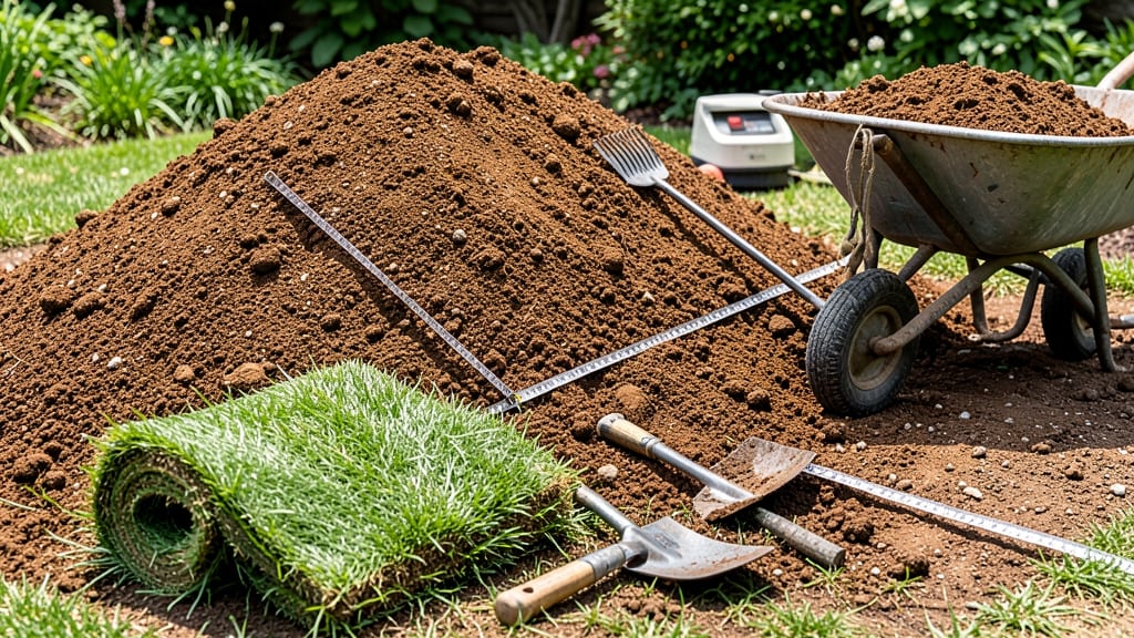 How Much Topsoil Needed for Sod: Exact Depth and Square Footage Guide