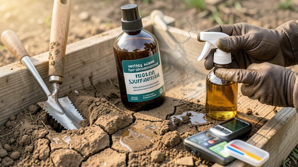 Penetrant Soil Surfactant: Breaks Through Compacted Soil for Deep Root Growth