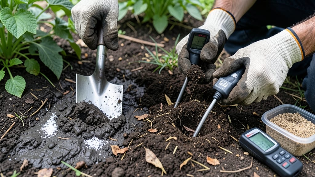 Soil Treatment for Clay Soil: Breaks Up Compaction for Drainage and Root Growth