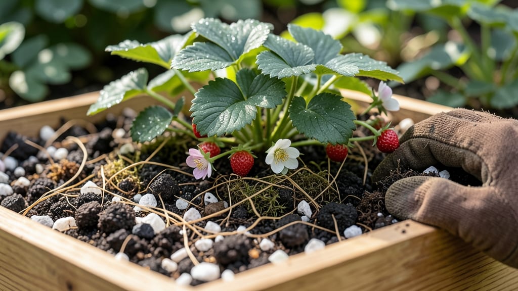 Strawberry Soil Mix: Neem Oil-Infused Defense Against Root Rot