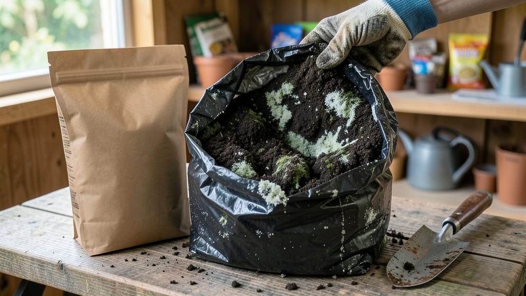Moldy Potting Soil Bag: Revive Your Plants in 3 Simple Steps
