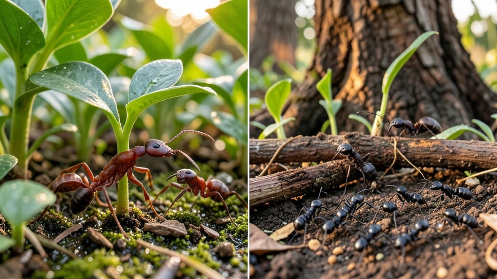 Ants: Soil Aerators or Seedling Thieves?