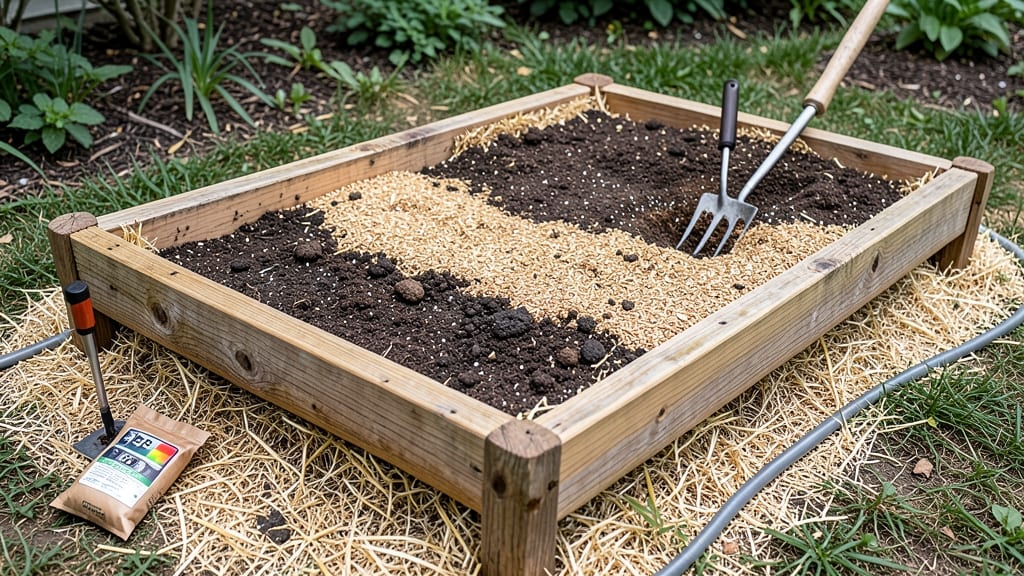 Soil For Vegetable Raised Beds: Loose, Nutrient-Rich Blend for Bountiful Harvests