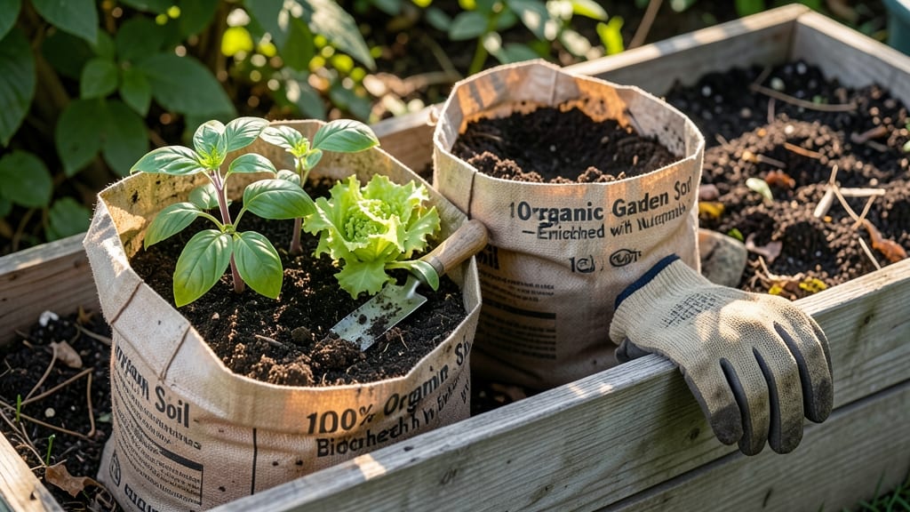 Organic Soil Bags: Lightweight Loam for Stress-Free Container Plants