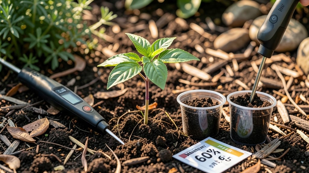 Moisture and pH Garden Soil Tester: Diagnose Plant Stress Before It Starts