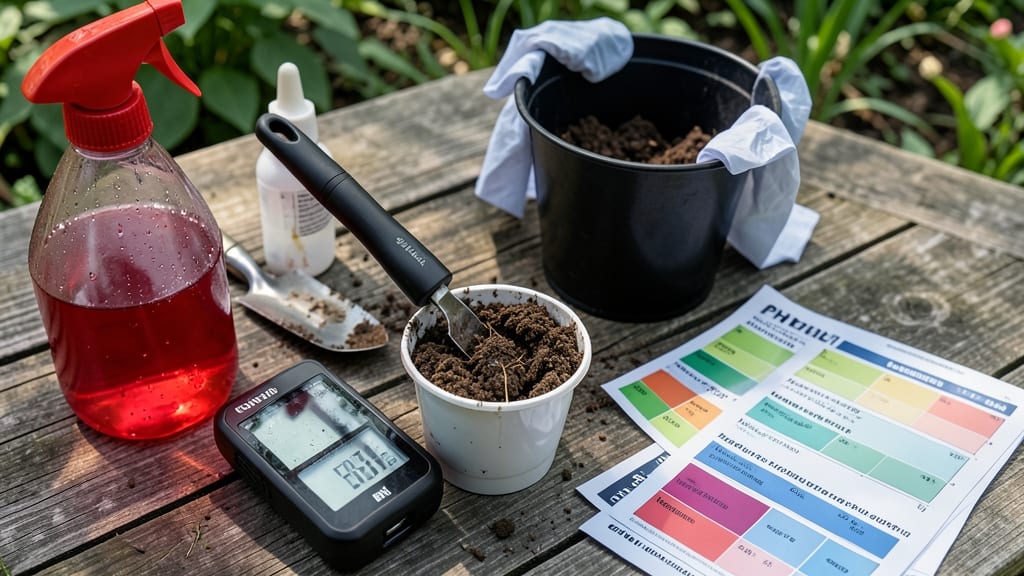 How to Check Soil pH at Home: Quick Test With Household Tools