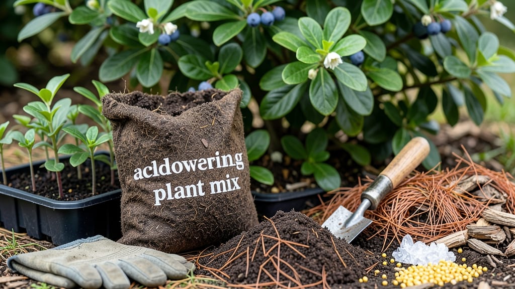 Acid Soil Mix Recipe: Balanced Ph For Thriving Acid-Loving Plants