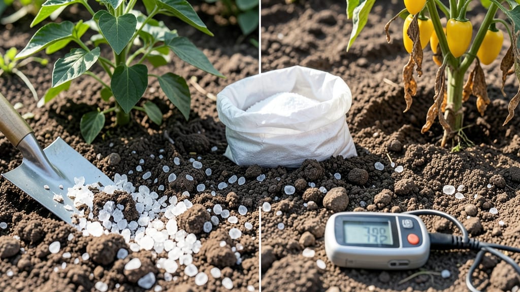 Gypsum Soil Mix: Alkaline Balance for Acid-Loving Plants
