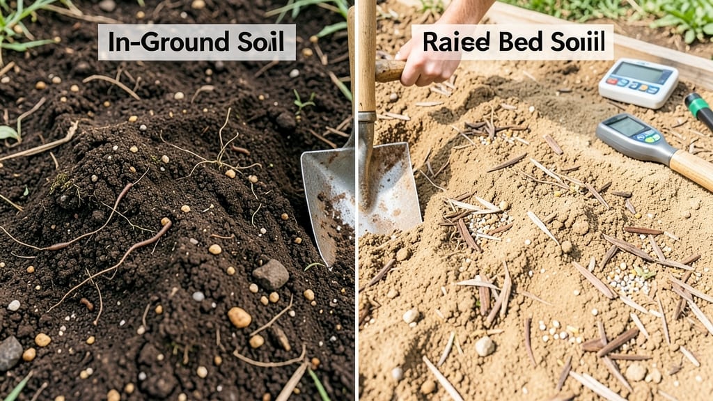 Difference Between in Ground Soil and Raised Bed Soil: Key Differences for Plant Growth Success