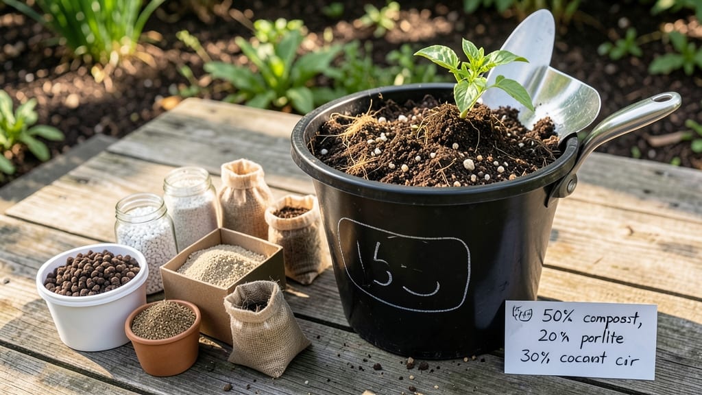 Soil Mixture for Vegetable Garden: Layered Texture Guide for Root Health and Drainage