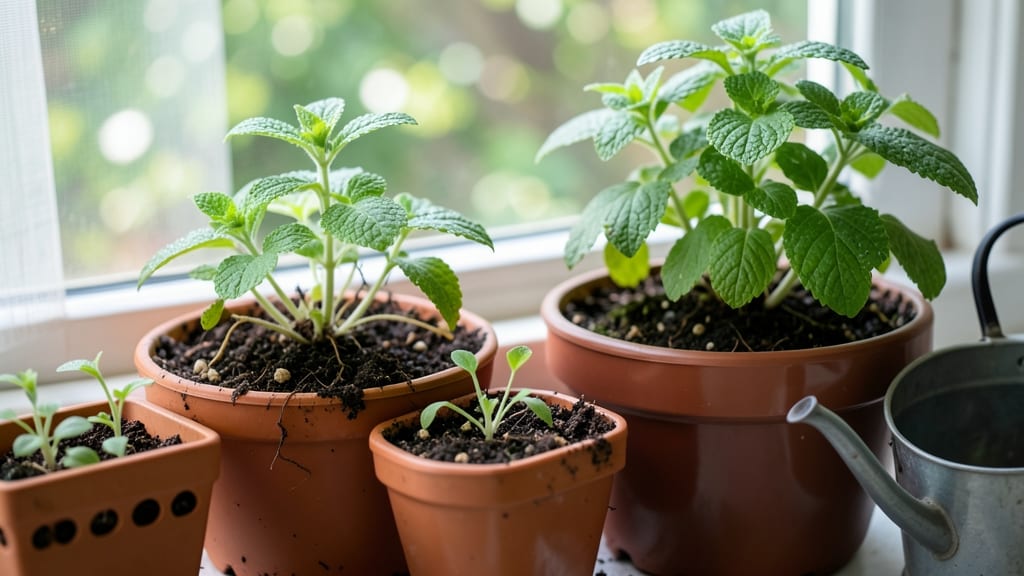 Best Soil Mix for Mint in Pots: Aerated Loam With Drainage and Moisture Retention