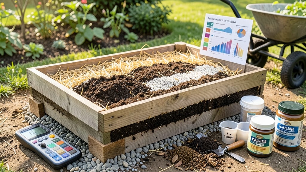 Soil Composition for Raised Vegetable Garden: Ideal Loam Mix Ratios and Plant-Specific Adjustments