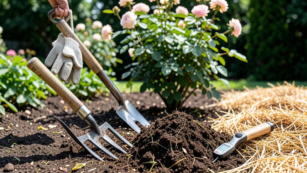 Rose Garden Soil Preparation: Layered Loam for Vibrant, Year-Round Blooms