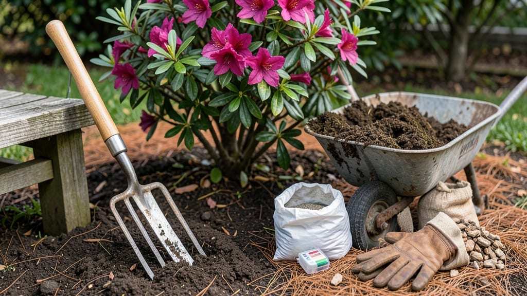 How to Prepare Soil for Azaleas: Acid-Loving Acidic Blend for Vibrant Blooms