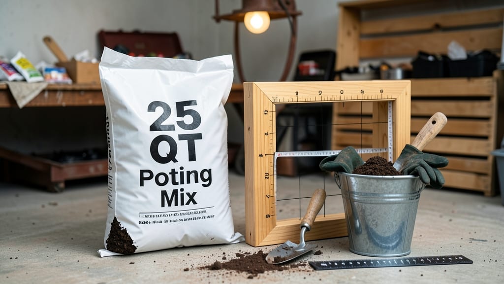 25 Qt Potting Soil to Cubic Feet: Quick Conversion and Why It Matters for Planting