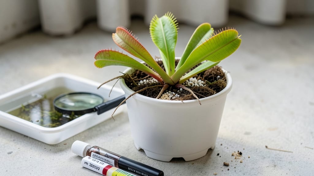 Soil for a Venus Fly Trap: Acidic Peat Moss Mix for Carnivorous Success