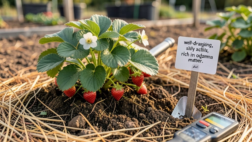 Best Soil for Growing Strawberries: Airy Loam With Perfect Drainage Mix