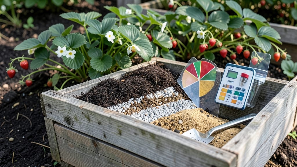 Strawberry Soil Mix Ratio: Ideal Proportions for Thriving Plants