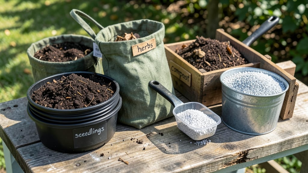 Soil Storage Containers: Layered Airflow System for Root Health