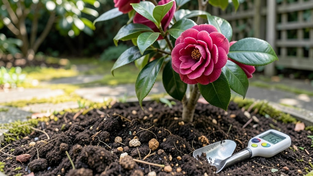 Soil for Camellias: Acidic Loam Mix and pH Requirements Explained