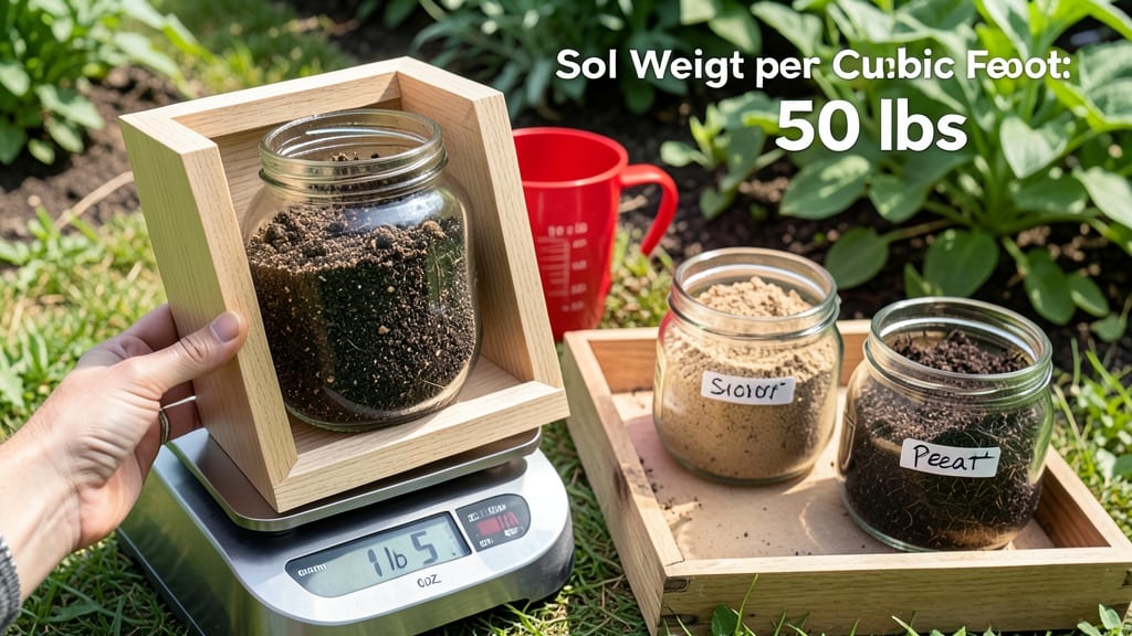 Soil Weight Per Cubic Foot: Exact Pounds by Common Soil Types and Moisture Levels
